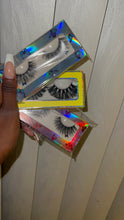 Load image into Gallery viewer, Butterfly decal mink lashes
