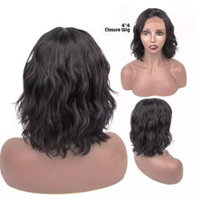 Load image into Gallery viewer, 10 inch body wave bob closure wig
